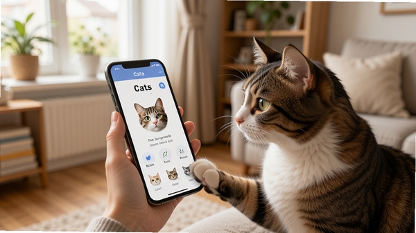 �û��ֳ��ֻ�ʹ��è��Cats�������������è������è����濴���ֻ���Ļ����ܰ�Ӽһ�������Ȼ����