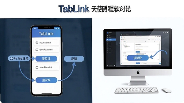 TabLink����ʹ�ý̳�ʾ��ͼ��չʾ�ֻ�������Զ˲�������Աȣ������ע�ؼ�������ť��ͻ����������TabLink