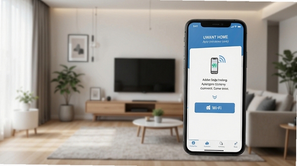 UWANT HOMEӦ���豸��������ʾ��ͼ���ֻ���Ļ��ʾ�����豸����Wi-Fi������ʾ������Ϊ�ִ��Ҿӻ���