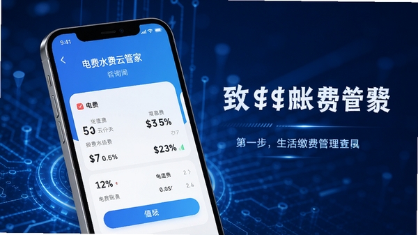 ���ˮ���ƹܼ��ֻ�APP����չʾ����ɫ�Ƽ��б������ֻ���Ļ��ʾ���ˮ���˵���ѯҳ�棬����ִ�UI��ƣ�����ɷѹ�����������ͼ