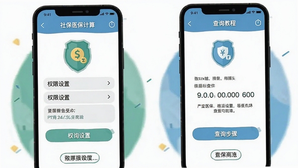 �籣ҽ����������APP�����̳�ʾ��ͼ���ֻ�����չʾȨ���������ѯ���裬��ƽ���廭���