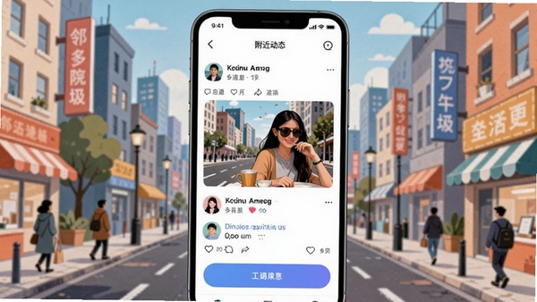 ����app������̬�㳡����չʾ���ֻ���Ļ�г���ͬ���û����������̬�뻥����ť������Ϊ���н־��廭���
