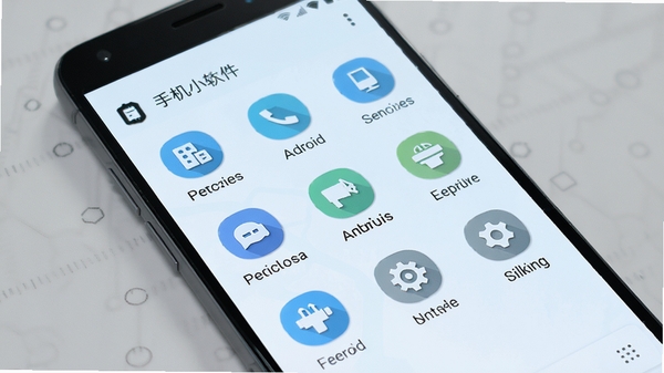 手机小达人软件界面展示,简洁的安卓工具类应用主界面,功能图标整齐排列,浅色背景,科技感与实用性结合,画面清晰明亮