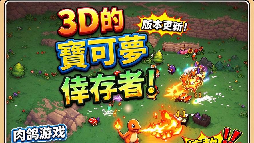 精灵宝可梦幸存者3d版pokebonk 宝可梦角色搭配与技能进化