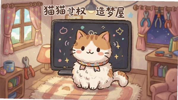 猫猫造梦屋合emoke新手安装设置与权限授予操作示意图