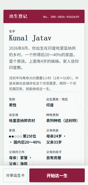 80亿分之1