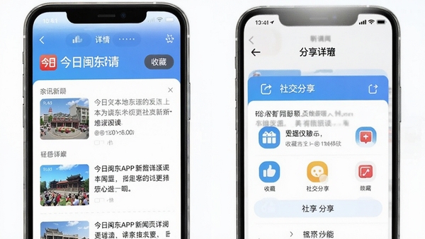 ��������APP��������ҳ��������ܽ��棬չʾ�ղذ�ť���罻������壬��������������ͻ��������Ѷ�Ķ�����