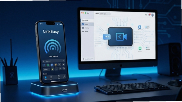 LinkEasy Զ�̿������� �ֻ����Ի��� ������ �Ƽ���չʾͼ