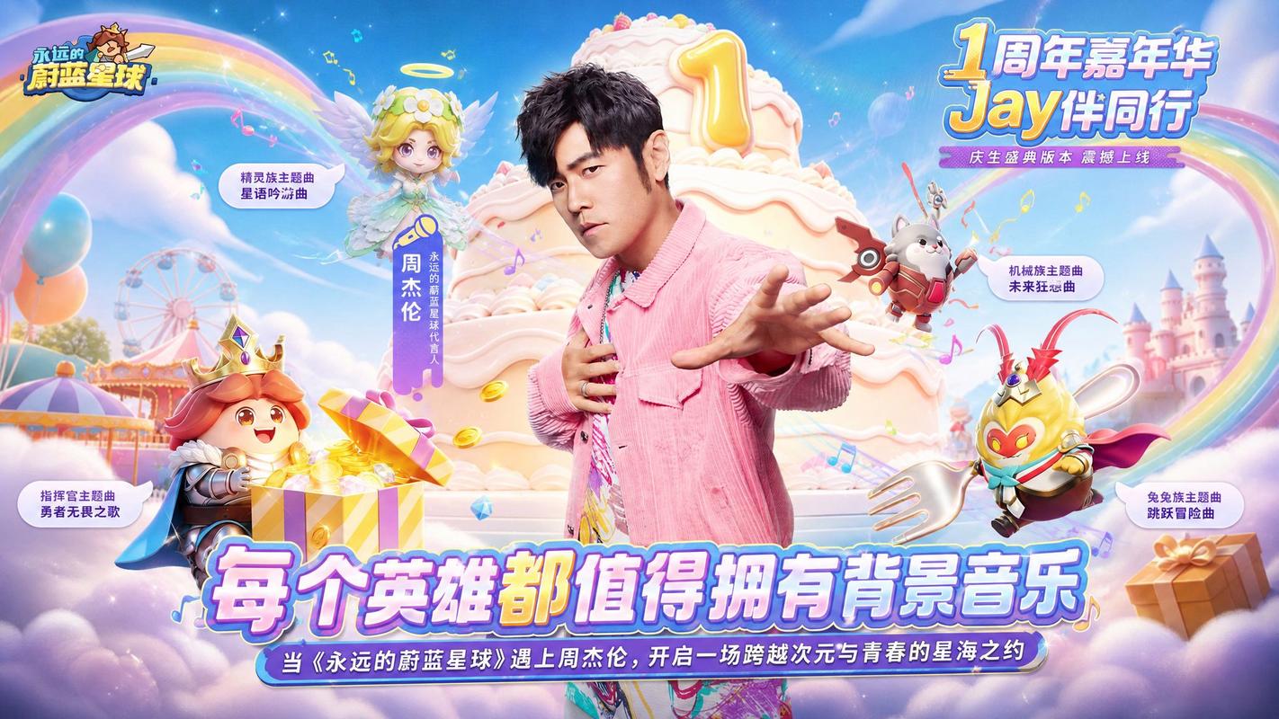 永远的蔚蓝星球-周杰伦代言 代言福利礼包领取界面配图