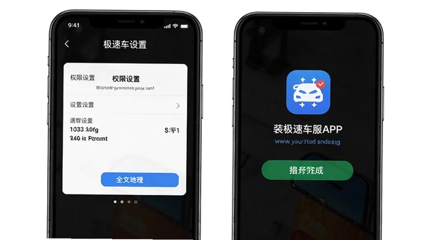 ���ٳ���APP���ֻ��ϵİ�װ��������ʾ��ͼ��չʾȨ�������밲װ�����ʾҳ��