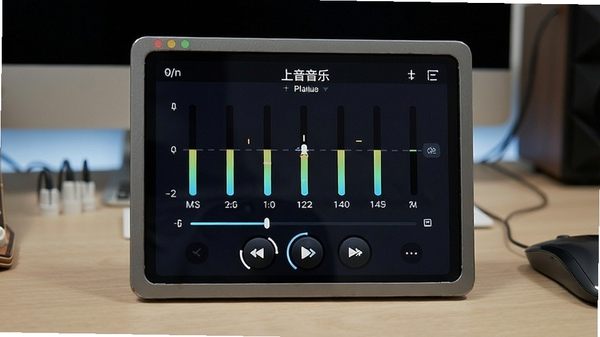 兰音音乐播放器均衡器调节界面展示