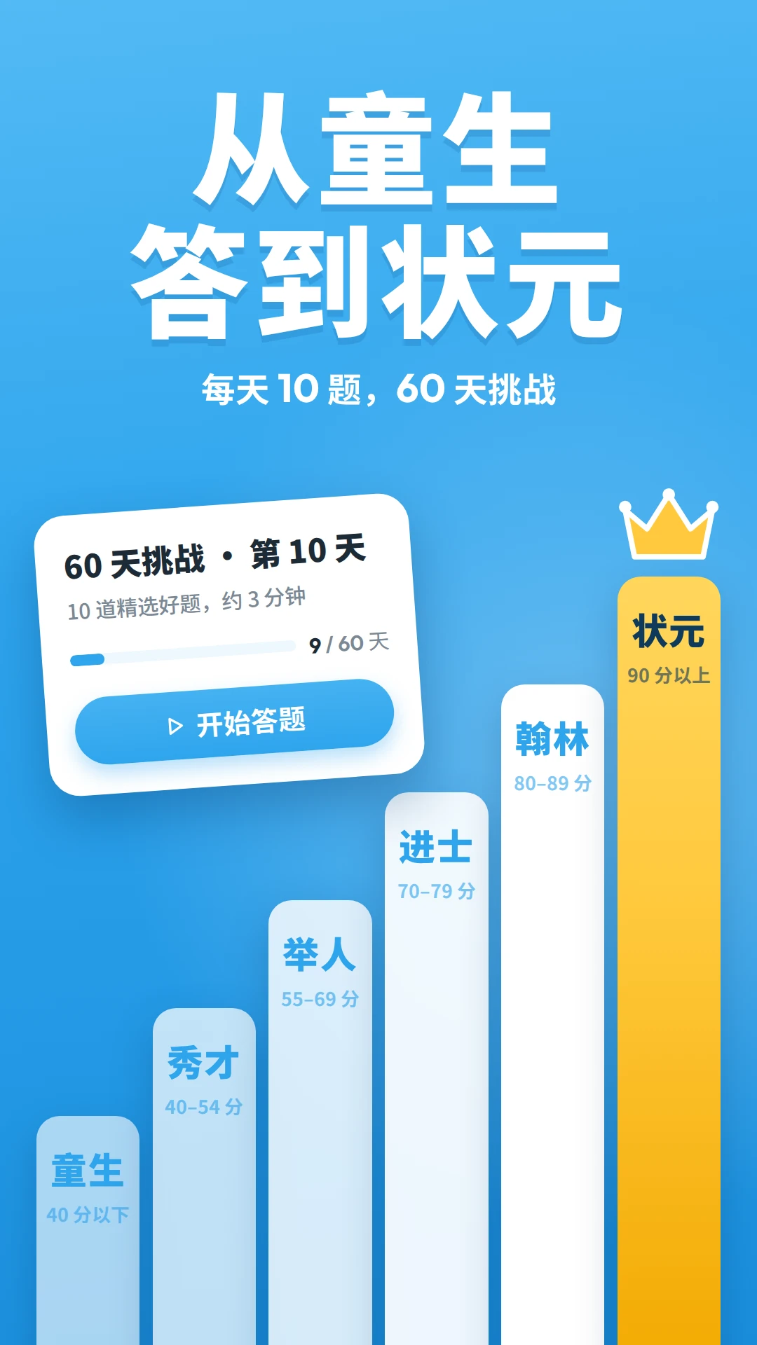 疯狂百科问答-趣味知识挑战截图