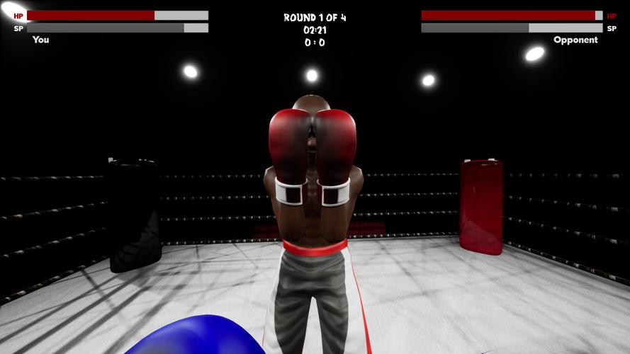战术拳击移动版(Tactic Boxing Mobile)体力条管理与格挡闪避防守技巧示意图