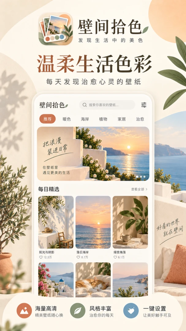 壁间拾色-墙面配色小助手截图