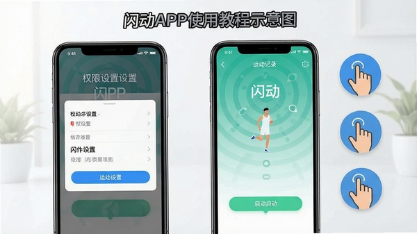 ����APPʹ�ý̳�ʾ��ͼ���ֻ���ĻչʾȨ�����ý������˶���¼����ҳ�棬�Ա��в�������ָ��ͼ�꣬�������������ͻ�������������������