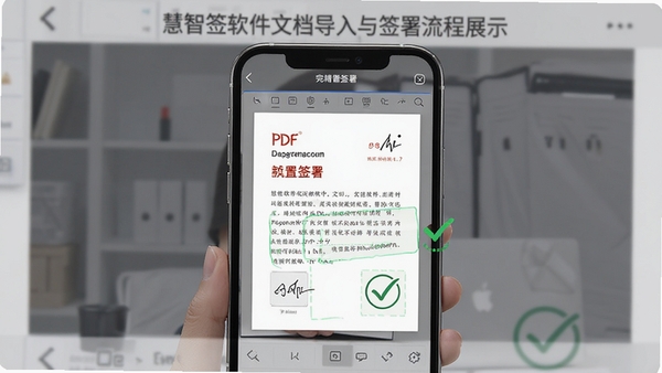 ����ǩ�����ĵ�������ǩ������չʾ���ֻ���������ʾPDF�ļ���ǩ������λ�ã��������ǩ��Ĺ�ѡ��ʶ
