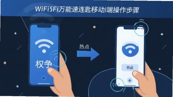 WiFi�����������ƶ��˲�������ʾ��ͼ��չʾȨ���������ȵ��������̣���ƽ���廭�����ɫ��ɫ��