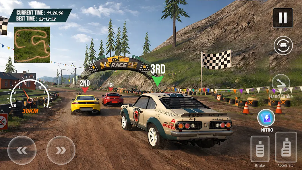 越野拉力赛:3D汽车驾驶去广告安卓版截图3