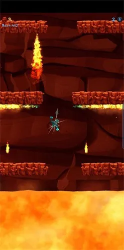 岩浆跳跃逃生(休闲益智游戏)截图1