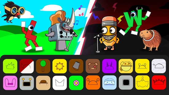 节奏盒子sprunki官方正版截图