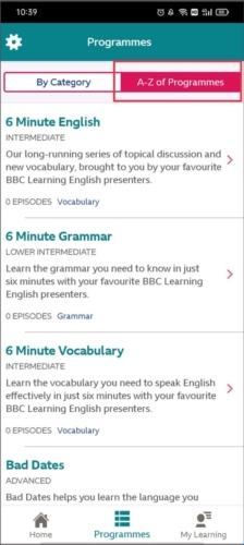 BBC Learning English(英语学习应用)截图