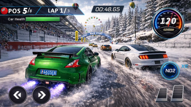 ��ʵ����Ư�����ٶ�(Real Car Racing Drift Speed)