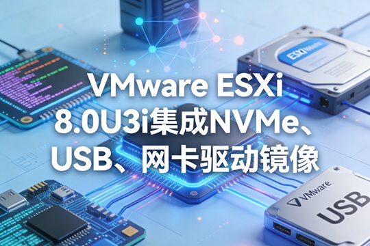 ESXi 8.0U3g�����������ɾ���氲װ��