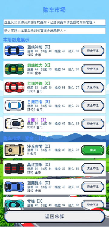 像素车队经理手游官方正版 像素车队经理手游官方正版