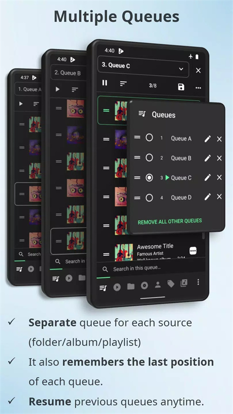 musicolet最新版apk(Musicolet离线音乐播放器)截图