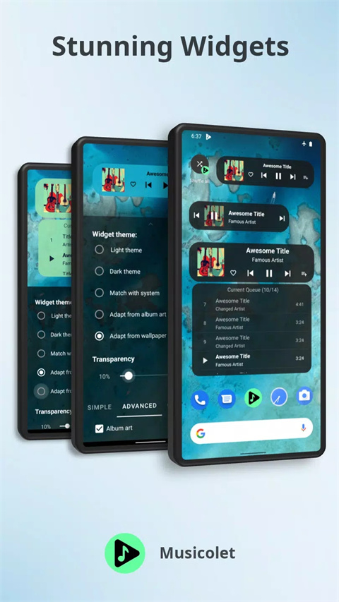 musicolet���°�apk(Musicolet�������ֲ�����)��ͼ