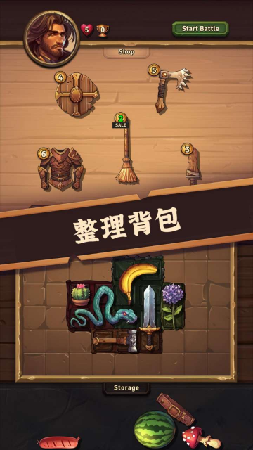 �����Ծ��ٷ�����(Backpack Brawl)��ͼ