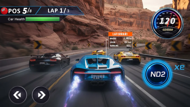 ��ʵ����Ư�����ٶ�(Real Car Racing Drift Speed)��ͼ