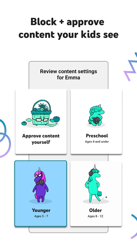 YouTube Kids�͹ܶ�ͯ��(YT Kids)��ͼ