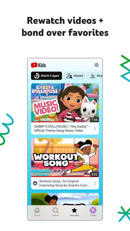 YouTube Kids�͹ܶ�ͯ��(YT Kids)��ͼ