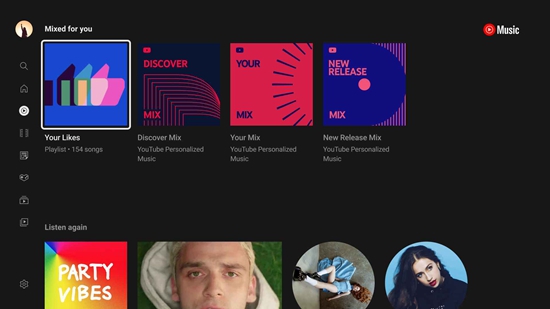 YouTube���ֲ�����(YouTube Music)��ͼ