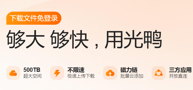 迅雷光鸭云盘APP 迅雷光鸭云盘APP