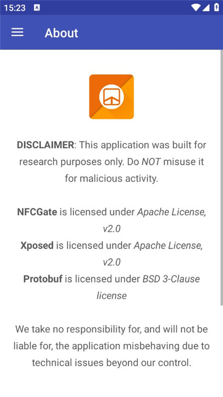 NFCGate(NFC研究工具包软件手机版) NFCGate(NFC研究工具包软件手机版)