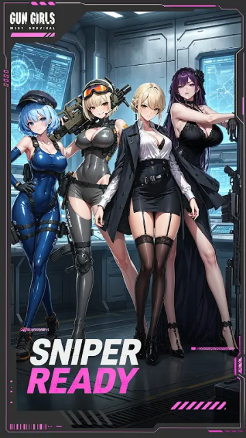ǹ����Ů����������Ϸ(Gun Girls Mist Survival)