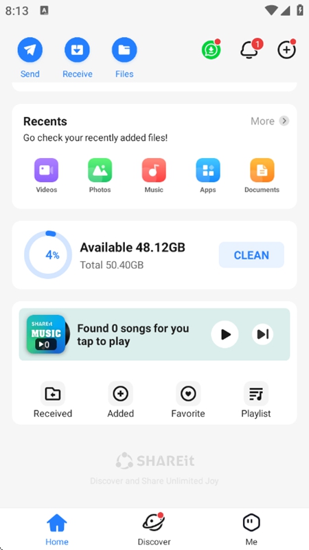 SHAREit���ӿ촫�ֻ��ϰ汾��װ����ͼ