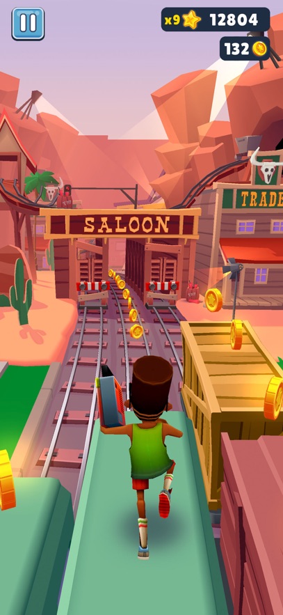�����ܿ���������ʰ�(Subway Surfers)��ͼ