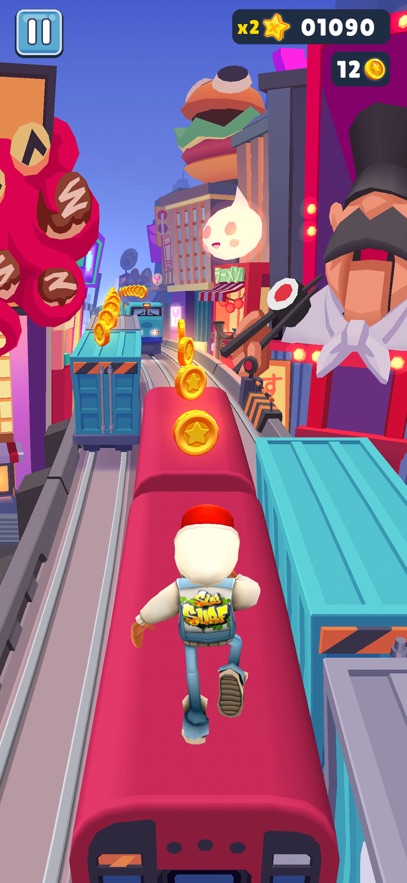 �����ܿ���������ʰ�(Subway Surfers)��ͼ