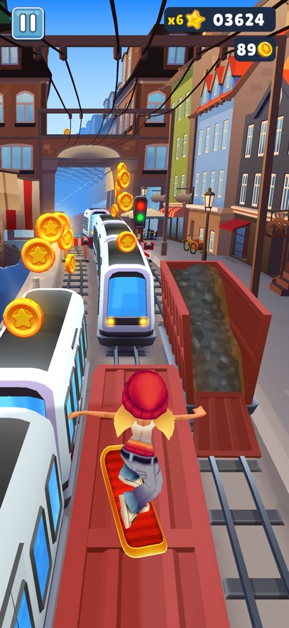 �����ܿ���������ʰ�(Subway Surfers)��ͼ