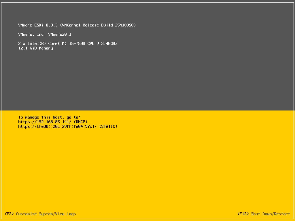 VMware ESXi 8.0U3j�ٷ�ԭ�����߰�װ/��������ͼ