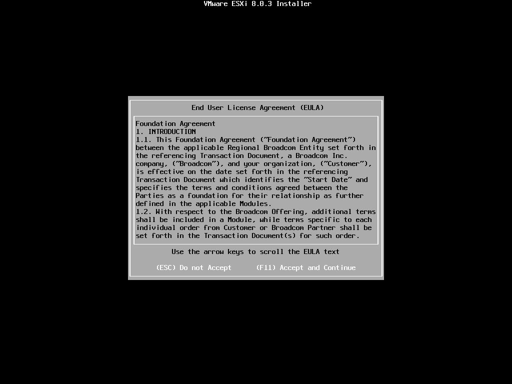 VMware ESXi 8.0U3j�ٷ�ԭ�澵��װ����ͼ
