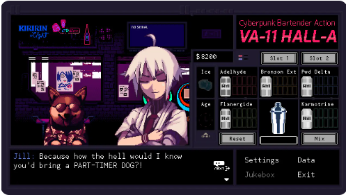 ����.��˾Ʊ��ж���׿��(VA-11 Hall-A)��ͼ