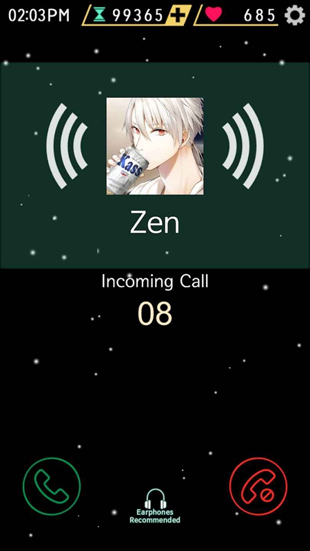 MysticMessenger������ʹ�������ͼ