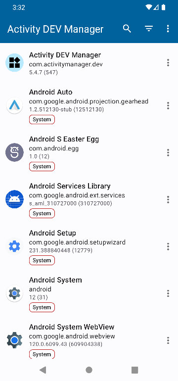 ActivityManager�������߽�ͼ