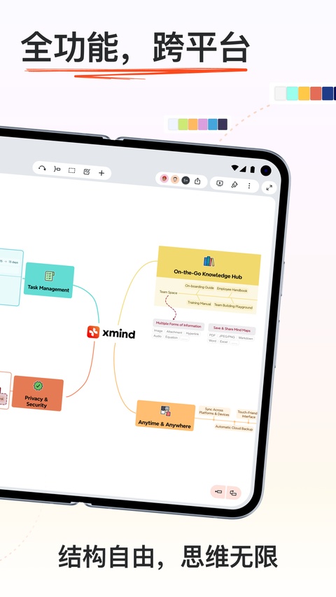 XMind思维导图手机版截图
