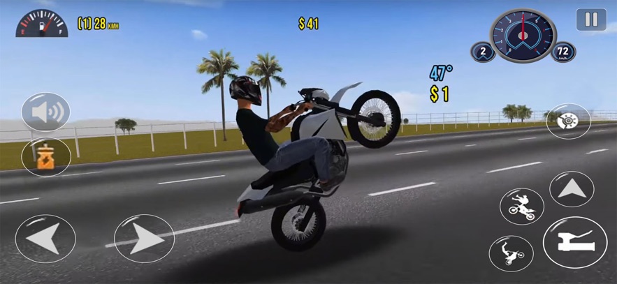 Ħ��ƽ��3d(Moto Wheelie 3D)��ͼ