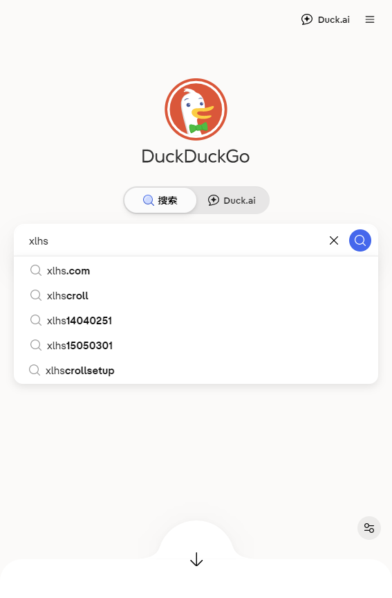 DuckDuckGo��������������ֻ���